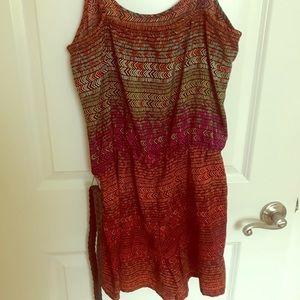 Tribal Maurice’s romper with belt!